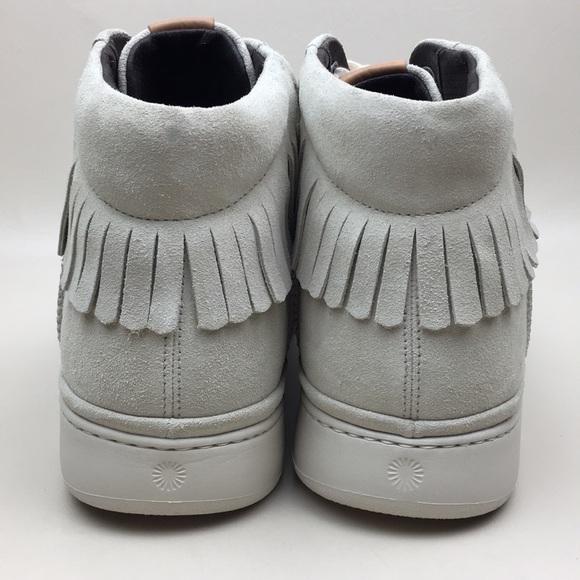 UGG Cali High Top Suede Fringe Sneakers NWT - Picture 5 of 8